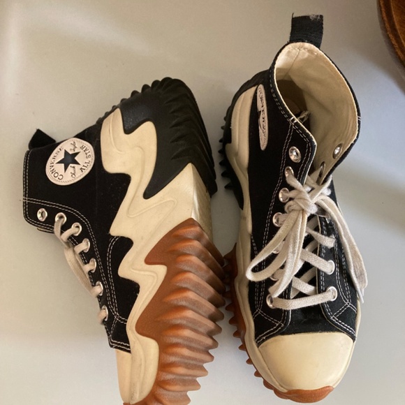 Converse Run Star Motion Hi Platform Sneaker Unisex M5.5/W7 - Picture 6 of 14